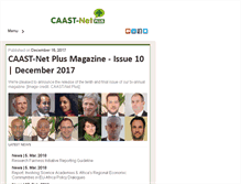 Tablet Screenshot of caast-net-plus.org